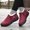 Red, variant on Men's And Women's Cotton Shoes For Winter Border Foreign Trade One Foot Large Size Thick Short Boots Outdoor Warm Boots