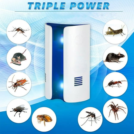 Multifunctionele Ultrasone Elektronische Repeller Weert Muizen Bed Bugs Muggen Spiders Muggenspray