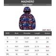 thumbnail image 6 of Boy's Rain Jacket Lightweight Breathable Raincoat Waterproof Hooded Rain Jacket Multicolor Dinosaur 8, 6 of 6