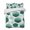 Turquoise, variant on Turquoise Marble Summer Quilt Set Full Size, Soft Microfiber Quilted Bedding Set with 2 Pillow Shams, Gold White Geometric Hexagon Modern Lightweight All Season Bedspread Coverlet for Bedroom 78"x90"