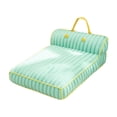 thumbnail image 1 of Cama para mascotas sofá reclinable suave resistente resistente portátil kennel muebles anti -slip silla de perro transpirable cama para perros cama L, 1 of 8