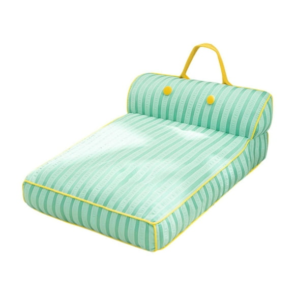 Cama para mascotas cama gato resistente antideslizos muebles portátiles perreros para perros pequeños medianos sillas de perro blando de interior sofá M