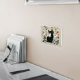thumbnail image 6 of Switch Panel 4.48x6.37In Switch Plate Wall Panel Living Room Kitchen Bedroom Study Switch Panel Stylish Decoration Cute Cartoon Black Cat, 6 of 8