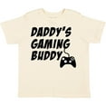 thumbnail image 3 of Inktastic Daddy's Gaming Buddy with Controller Boys or Girls Toddler T-Shirt, 3 of 5