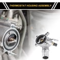 thumbnail image 2 of Conjunto de Carcasa de Termostato de Refrigerante del Motor Unique Bargains No.5047861AA para Jeep Cherokee 2014-2023 para Chrysler 200 2015-2017 Tono Plateado Aluminio, 2 of 6