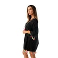 thumbnail image 2 of Riviera Sun Tunic Dresses for Women 21821-BLK-L (Small, Black), 2 of 3
