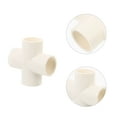 thumbnail image 4 of Shisuyan Pvc Joint White 4Pcs 6.5X6.5Cm, 4 of 8