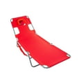 thumbnail image 6 of Ostrich Chaise Lounge, Facedown Beach Camping Pool Tanning Chair, Red, 6 of 10