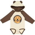 thumbnail image 3 of Inktastic Golden Retriever Dog Boys or Girls Long Sleeve Baby Bodysuit, 3 of 5