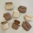 thumbnail image 2 of Funda de silicona suave mate para auriculares de pareja Jane para apple airpod pro auriculares inalámbricos bluetooth caja de carga para airpods 1 2 3 Tan Jianjun  unisex, 2 of 2