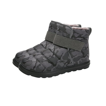 

UDIYO 1 Pair Men Women Winter Waterproof Snow Boots Outdoor Sports Anti-slip Shoes