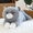 Sound Cat – Gray, variant on Sound Plush Cat, Weighted Lying Companion, Soft Decorative Accent for Sofa & Home Display