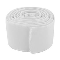 Uxcell Tailoring Polyester DIY Dress Jeans Sewing Knitting Elastic Band Rope White 2.84 Yards,