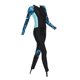 thumbnail image 1 of de Mujer, de Buceo de Cuerpo Completo para Mujer con Cremallera Frontal con Cremallera para Bucear Snorkeling Surfing Natación de Azul S, 1 of 6