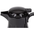 thumbnail image 5 of TrueCraftware- 20 oz/ 0.6L Swirl Double Wall Insulated Beverage Server Black Color- Thermal Coffee Carafe/Server Plastic Built-in Front ID Tag (3 included) NSF Certified Hot Beverage Dispenser, 5 of 6