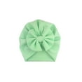 thumbnail image 2 of FOCUSNORM Baby's Hairband Cap Single Color Skin Friendly Soft Bow Headband Hat, 2 of 2