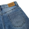 thumbnail image 5 of KIDSCOOL SPACE Girls Slim Jeans,Wide-leg Simple Design Denim Pants,Light Blue,8-9 Years, 5 of 7