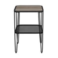 thumbnail image 5 of Styles Grey Wash Hairpin Leg End Table by Bellamy Studios, 5 of 8