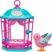 Little Live Pets Bird with Cage - Rainbow Glow - Styles May Vary