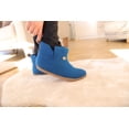thumbnail image 4 of WoolFit&reg; ankle high Felt Boots Slippers | Yeti, blue, 4 of 10