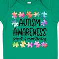 thumbnail image 4 of Inktastic Autism Awareness Support and Understanding Puzzle Pieces Boys or Girls Baby Bodysuit, 4 of 5