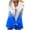 Blue, variant on Winter Warm Jackets for Womens Fashion Plus Size Zip Up Composite Plush Button Lapels Jacket Outwear Coat