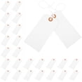 thumbnail image 4 of FELTECHELECTR 100 etiquetas colgantes de papel en blanco, etiquetas con cuerda, etiquetas de papel en blanco para manualidades, etiquetas colgantes, 4 of 7