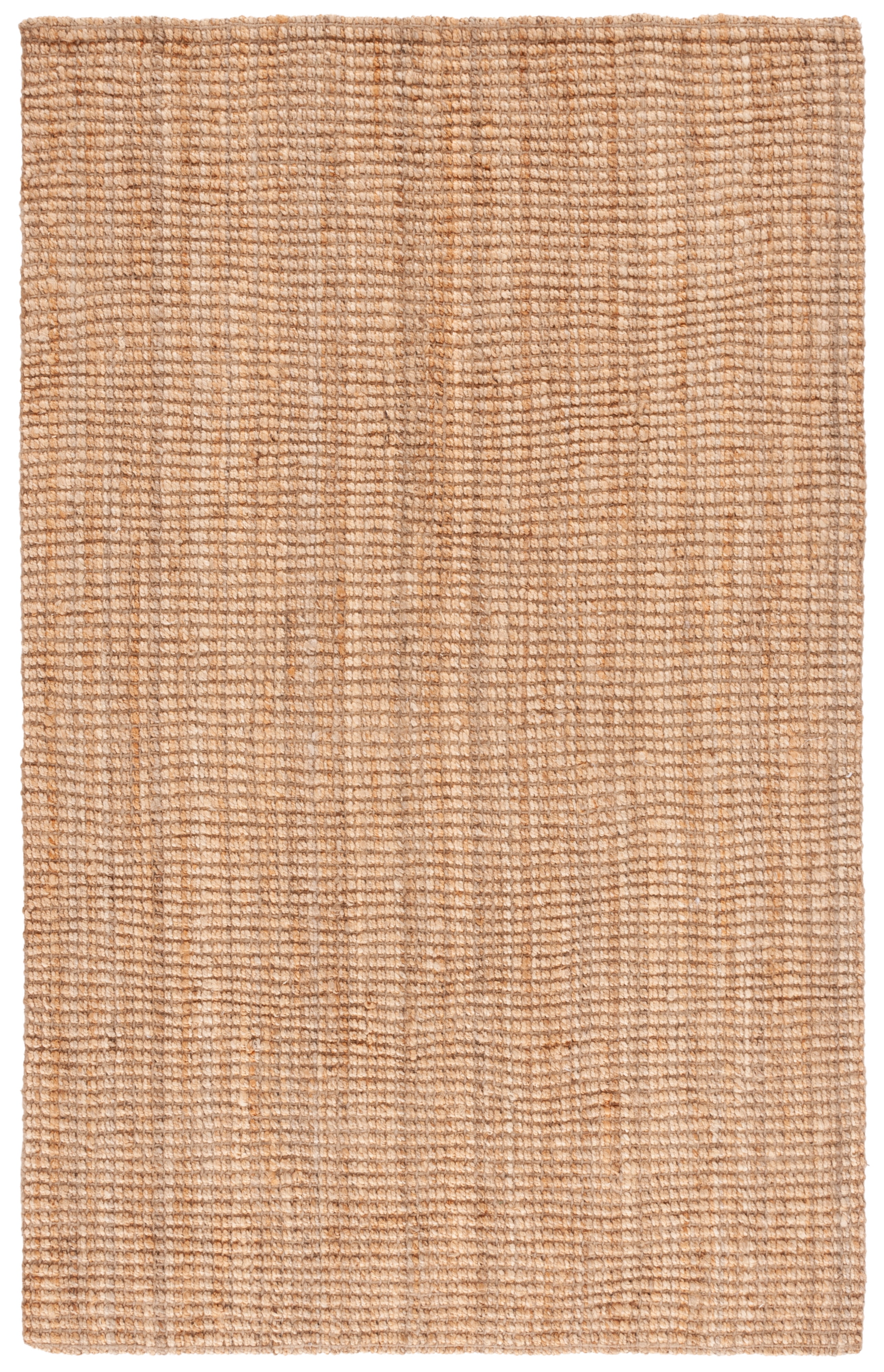 SAFAVIEH Natural Fiber Milica Solid Area Rug, Natural, 6' x 9' - Scandinavian Design, Natural, Jute, Hand Woven Pattern, Ideal for Entryway, Kitchen, Living Room, Office