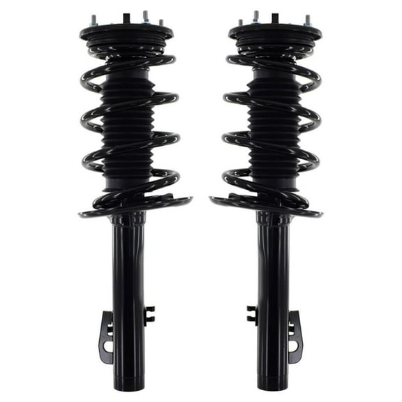 Pair 2 Front L-R Quick Complete Strut-Coil Spring For 2009 Lincoln MKS From 5/08