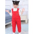 thumbnail image 4 of BJUTIR Baby Toddler Cute Bodysuits Child Kids Boys Girls Cute Cartoon Animals Letter Jumpsuit Cotton Wadded Suspender Snow Bib Ski Pants Overalls Trousers Outfit Clothes For 3-4 Years, 4 of 8