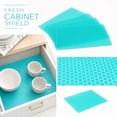 thumbnail image 5 of Cabinet & Drawer Liners, Shelf Liners for Kitchen Cabinets Non-Adhesive, Zip N Fit Shelf Liner, Drawer Liners for Kitchen Cabinets, 4 Pack 18X12 Inch Cuttable Blue Moisture-Proof, 5 of 6