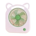 thumbnail image 2 of EGNMCR Fan, Ceiling Fan, Desk Fan, Portable Fan Cute Cats's Ears Small Fan USB Charging Three Gear Angle Adjustable Desktop Bedside Household Handheld Electrics Fan Plastics fan, 2 of 6