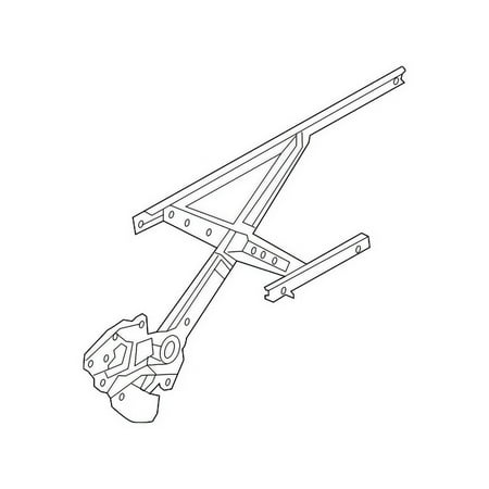 Genuine OE Nissan Window Regulator - 80721-1HL0A