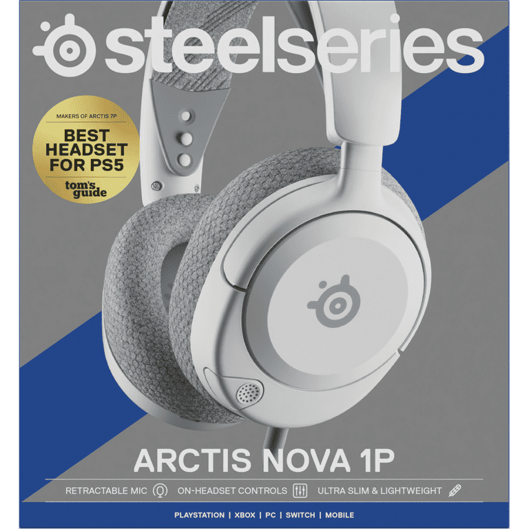 o*・様 SteelSeries Arctis Nova 1P ヘッドセット Arctis Nova 1 - Black