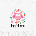 thumbnail image 4 of Inktastic 2nd Birthday Owl for 2 Year Old Girls Girls Toddler Dress, 4 of 5