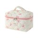 thumbnail image 1 of Bolsa de maquillaje uekeboag grande de viaje acolchada con estampado floral de algodón, 1 of 6