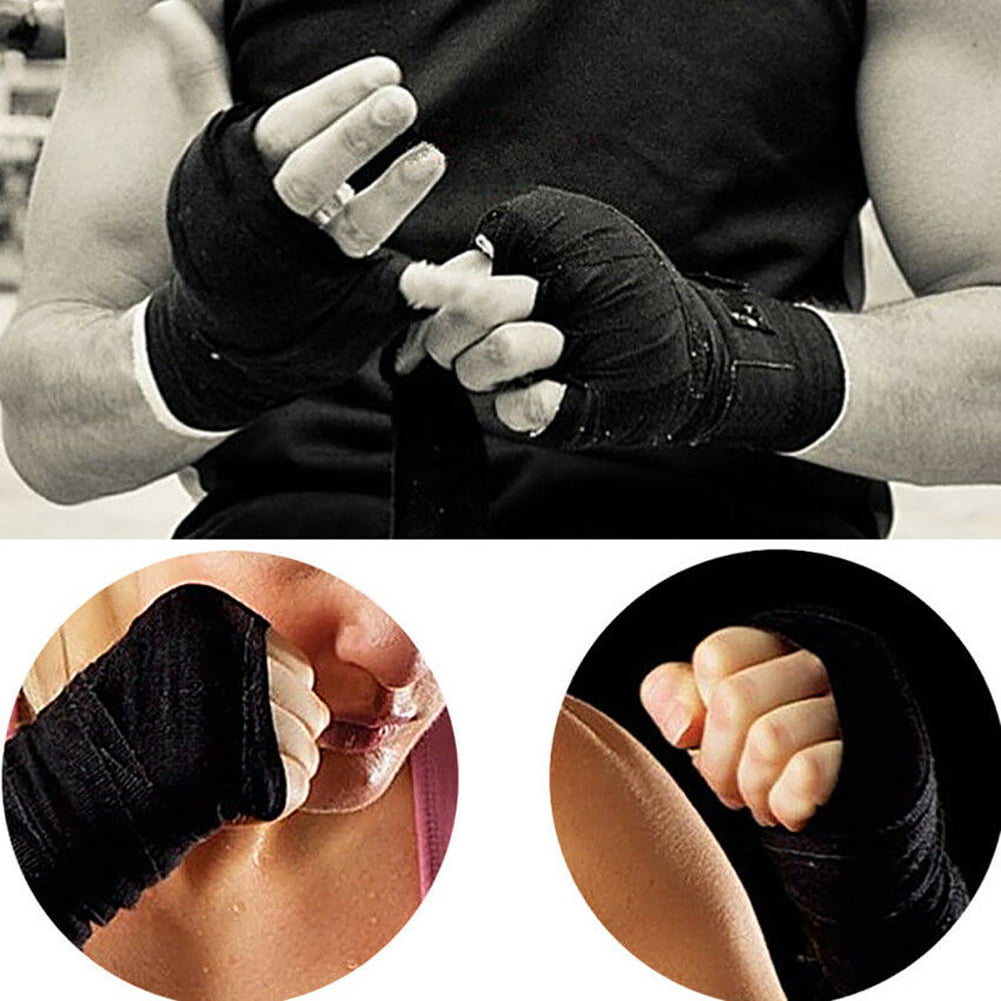 2.5m/roll Box Sports Strap Boxing Bandage Muay MMA Taekwondo Hand Gloves Wraps 