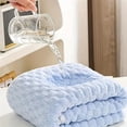thumbnail image 4 of Zhuge 4-Piece Plush Ultra-Soft Highly Absorbent Quick-Drying Bath Towel Set, 27.56"×55.12" Large Bathroom Towels for Home & Hotel Use, grey, 4 of 5