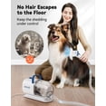 thumbnail image 4 of Aspiradora y secadora para perros oneisall, kit de aseo 8 en 1 con cortaúñas, 4 of 9