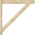 thumbnail image 3 of Ekena Millwork 6"W x 42"D x 42"H Traditional Rough Sawn Craftsman Outlooker, Douglas Fir, 3 of 4