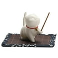 thumbnail image 1 of CSChome Incense Stick Holder Incense Holder Multifunctional Adorable Cartoon Shape Ceramic Incense Holder for Home Decoration, 1 of 7
