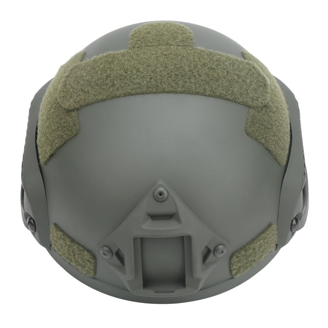 Casco militar ligero, verde, transpirable, protector de cabeza para juegos de guerra CS al aire libre.