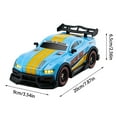 thumbnail image 2 of Liyamei Color Changing Remote Control With Control 6 Channel 2.4 RC Drift With Lights 2 Tire & 4 Cones High Speed Racing For Boys Birthday For Kids, 2 of 5
