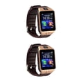 thumbnail image 4 of Monstrate Reloj Reloj de inteligente de pantalla táctil de 1,56 pulgadas Seguimiento de teléfono Captura remota antipérdida Oro 2piezas, 4 of 6
