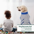 thumbnail image 5 of Kuoser Dog Surgical Recovery Suit Dogs Cat Onesie after Surgery,Grey,L, 5 of 8