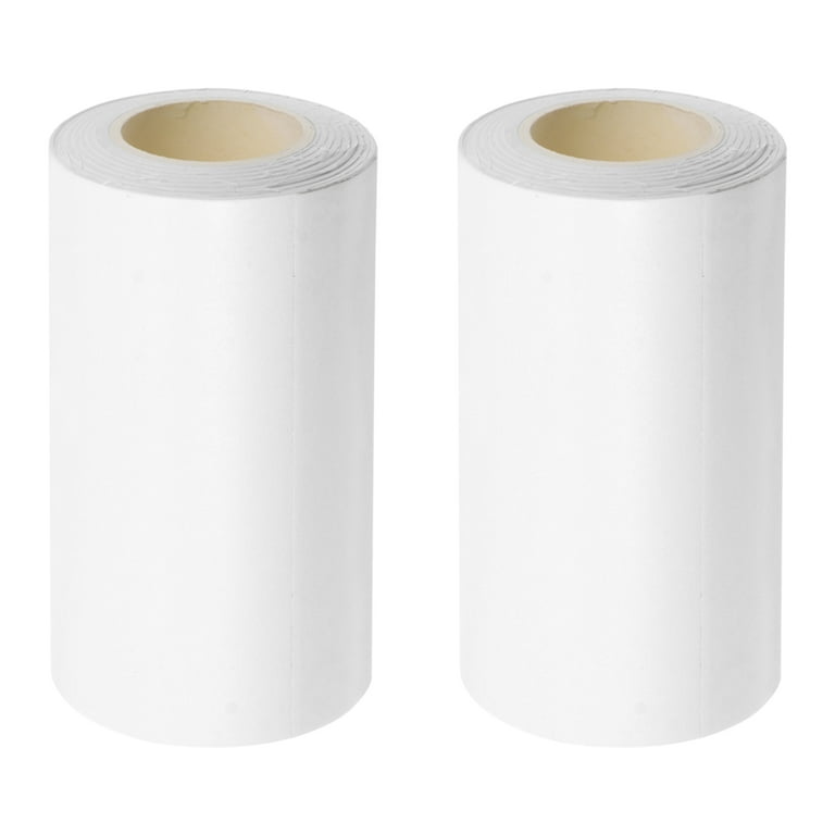 2 Rolls Double-Sided Non-Stick Release Paper Hand Account Sticker Paper 