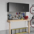 thumbnail image 3 of Systembuild Evolution Lory 54" Wall Cabinet, Black, 3 of 13