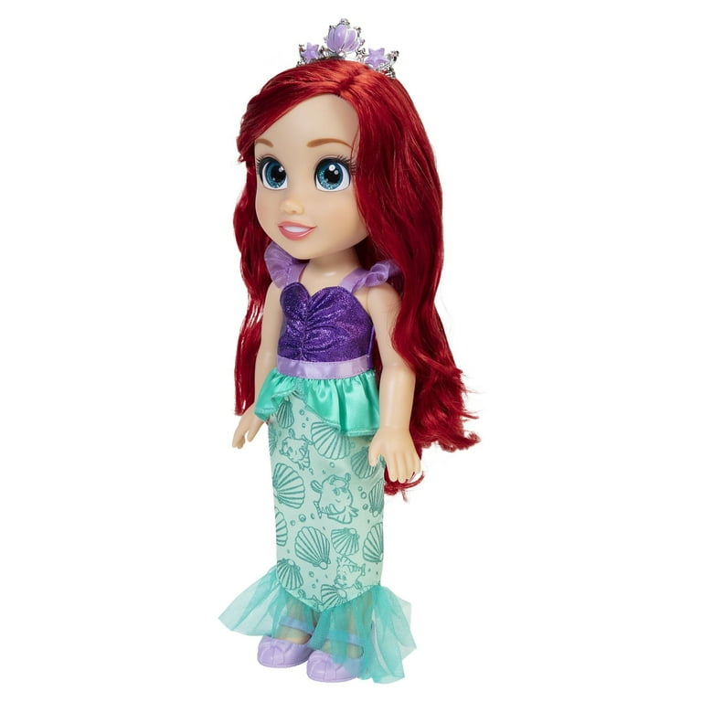 Disney Princess Ariel Doll 14 inch, Includes Removable Dress and