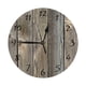 thumbnail image 1 of Hermoso reloj de pared de madera de aspecto auténtico, reloj de pared silencioso de 10 pulgadas que no hace tictac, estilo rústico retro campestre, decorativo para sala de estar, cocina, hogar, baño, 1 of 7