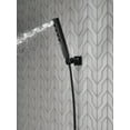 thumbnail image 6 of Delta 55140 Zura 1.75 GPM Multi Function Hand Shower Package - Black, 6 of 7